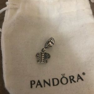 Pandora butterfly charm